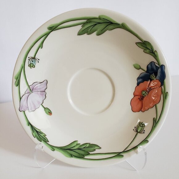Villeroy & Boch Amapola Flat Cup and Saucer Set - Picture 4 of 8